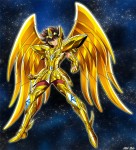 Seiya revêtu de l'armure du Sagittaire